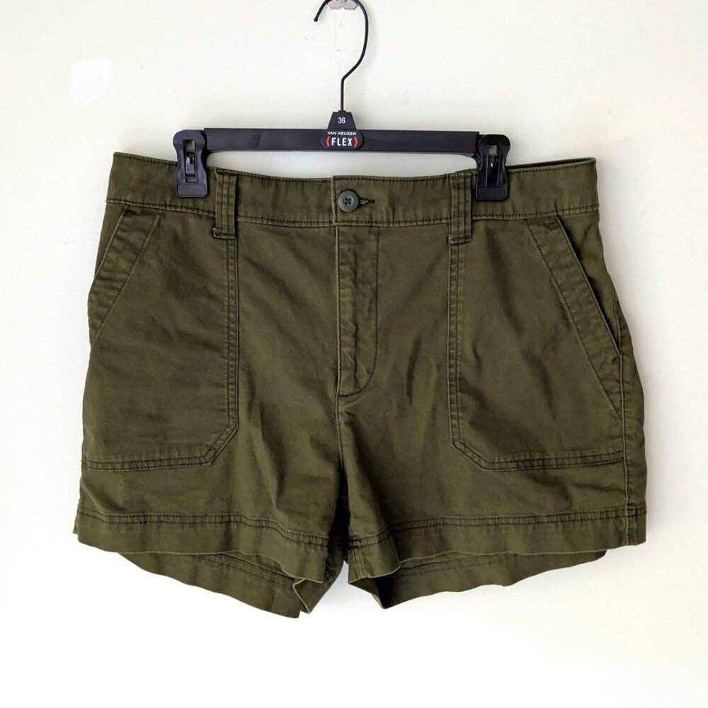 Old Navy OG Chino High waisted Shorts Spruce Green sz L